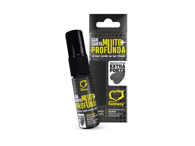 GARGANTA MUITO+ PROFUNDA MENTHO-LYPTUS EXTRA FORTE 15ML - SEXY FANTASY