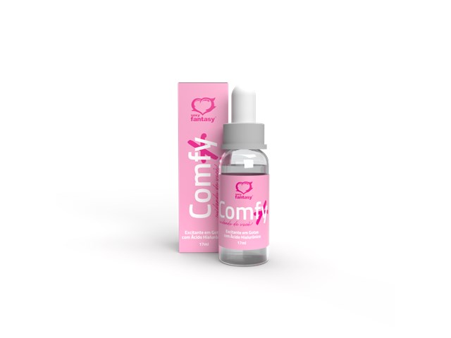 COMFY+ EXCITANTE HOT EM GOTAS COM ÁCIDO HIALURÔNICO 17ML - SEXY FANTASY