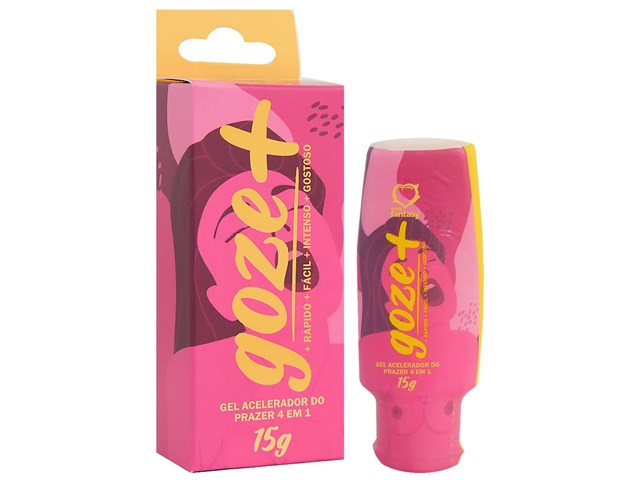 GOZE+ GEL ACELERADOR DO PRAZER 4 EM 1 15G - SEXY FANTASY