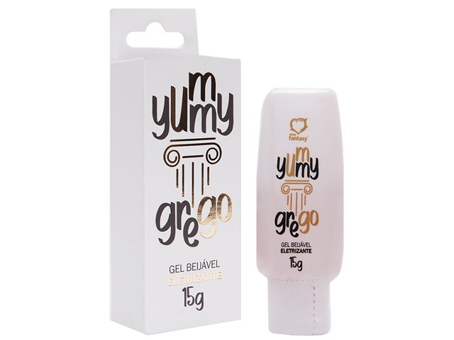 YUMMY GREGO GEL BEIJÁVEL ELETRIZANTE 15G - SEXY FANTASY