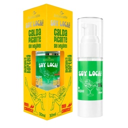 [0001223] SOY LOCA CALDA PICANTE BEIJÁVEL MUY CALIENTE NÍVEL 2 ABACAXI COM HORTELÃ 30ML - SOFISTICATTO