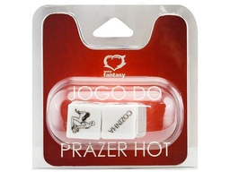 [000408] DADO JOGO DO PRAZER HOT 2 UNIDADES - SEXY FANTASY BR005