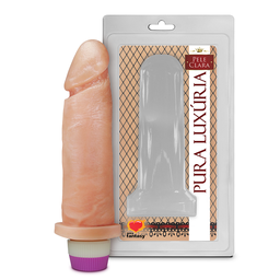 [000611] PRÓTESE COM VIBRO INTERNO BEGE 15,3X4,5CM - SEXY FANTASY PC010