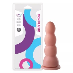 [000840] PLUG ESCALONADO BEGE 15,5 X 5 CM SOULSEX - SSP004