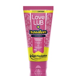 [0000907] LOVE LUB BUBBALOVE TUTTI-FRUTTI LUBRIFICANTE BEIJÁVEL 60G - LA PIMIENTA