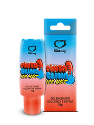 [0000934] PINTA CLIMA EXCITANTE EM GEL ICE E HOT 15G - SEXY FANTASY